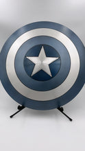 Load image into Gallery viewer, 25” Stealth Captain America Shield Version 5.0 Aluminum Cast replica prop