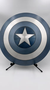 25” Stealth Captain America Shield Version 5.0 Aluminum Cast replica prop