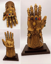 Load image into Gallery viewer, Josh Brolin Signed All Metal Gauntlet replica Prop