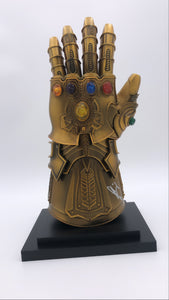 Josh Brolin Signed All Metal Gauntlet replica Prop