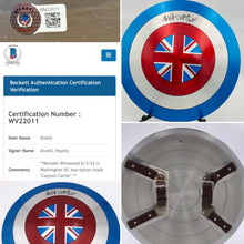 Load image into Gallery viewer, Hayley Atwell signed Captain Carter replica shield prop