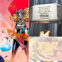 Load image into Gallery viewer, 1:1 Resin Cast Mjolnir Thor Hammer