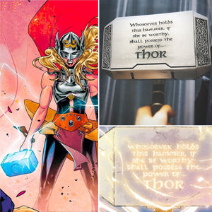 1:1 Resin Cast Mjolnir Thor Hammer